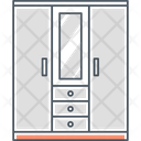 Wardrobe Cupboard Interior Icon