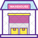Warehouse Storehouse Storage Icon
