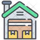 Warehouse Storage Delivery Icon
