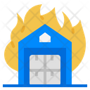 Warehouse Fire Icon