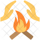 Warming Hands Icon