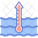 Warming Ocean Icon