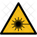Warning Laser Xray Icon