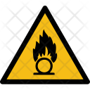 Warning Inflamable Tube Icon