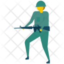 Soldier Militant Fighter Icon