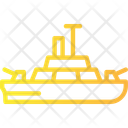 Warship Naval Vessel Battleship Symbol