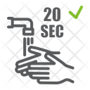 Washing hands  Icon