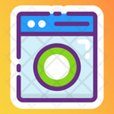 Washing Clothes Domestic Laundry Doing Laundry Icon