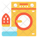 Laundry Washing Clothes Cleaning Icon