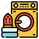 Laundry Washing Clothes Cleaning Icon