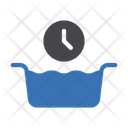 Water Laundry Time Icon