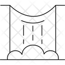 Wasserkraftwerk Symbol
