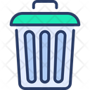 Bin Garbage Recycle Icon