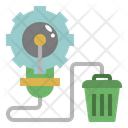 Waste To Energy Energy Waste Icon