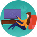 Watching Video Icon