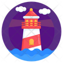Watchtower Lighttower Sea Beacon Icon