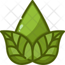 Water Leaf Sustainability Icon