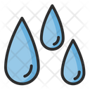 Water droplets Icon