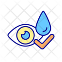 Water For Cleansing Eyes Icon