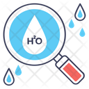 Water Formula Chemical Element Formula Analysis Icon