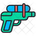 Water Gun Playing Festival Icon
