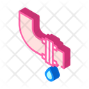 Leaking Pipe Isometric Icon