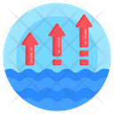 Water Level Up  Icon