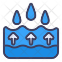 Up Water Drop Tide Water Icon