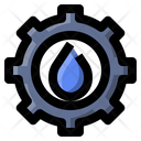 Water Gear Settings Icon