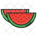 Water Melon Fruit Healthy Icon