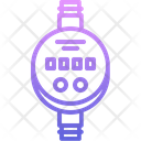 Water Meter Plumber Icon