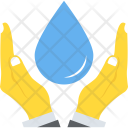 Water Protection Save Icon