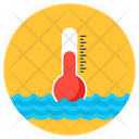Water Temperature Temperature Monitor Water Sensor Icon