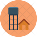 Water Tower Plant Icon