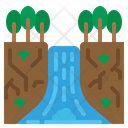 Waterfall Icon