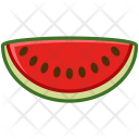 Watermelon Fruit Fit Icon