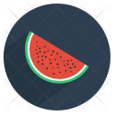 Watermelon Fruit Vegetable Icon