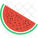 Watermelon Fruit Vegetable Icon