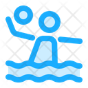 Waterpolo Water Sport Ball Icon