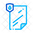 Waterproof File Icon