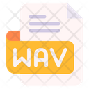 Wav Document File Icon