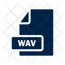 Wav File Format Icon