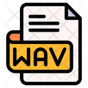 Wav File Type File Format Icon