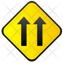 Ways Traffic Sign Icon