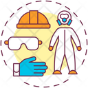 Wearing Safety Equipment Icon