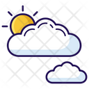 Weather Increasing Clouds Weather Forecast Icon