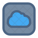 Weather Cloud Storage Icon