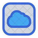 Weather Cloud Storage Icon