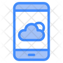 Weather App Mobile Cloud Icon