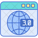 Web 3  Icon